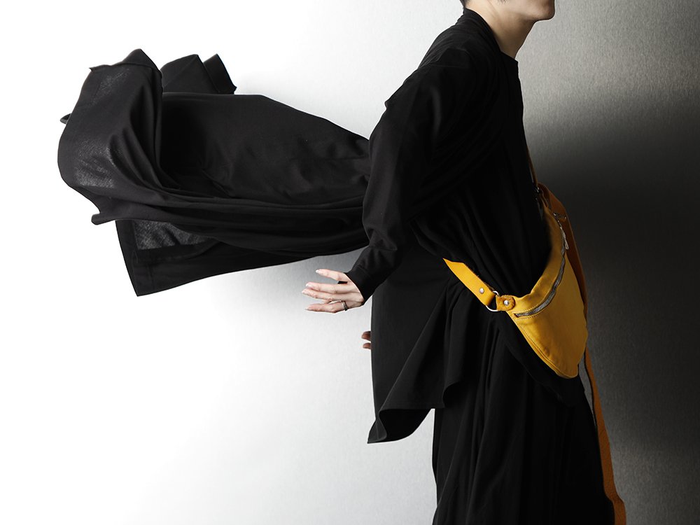 Ground Y x GUIDI All Black on the Yellow coloring Style - 2-007