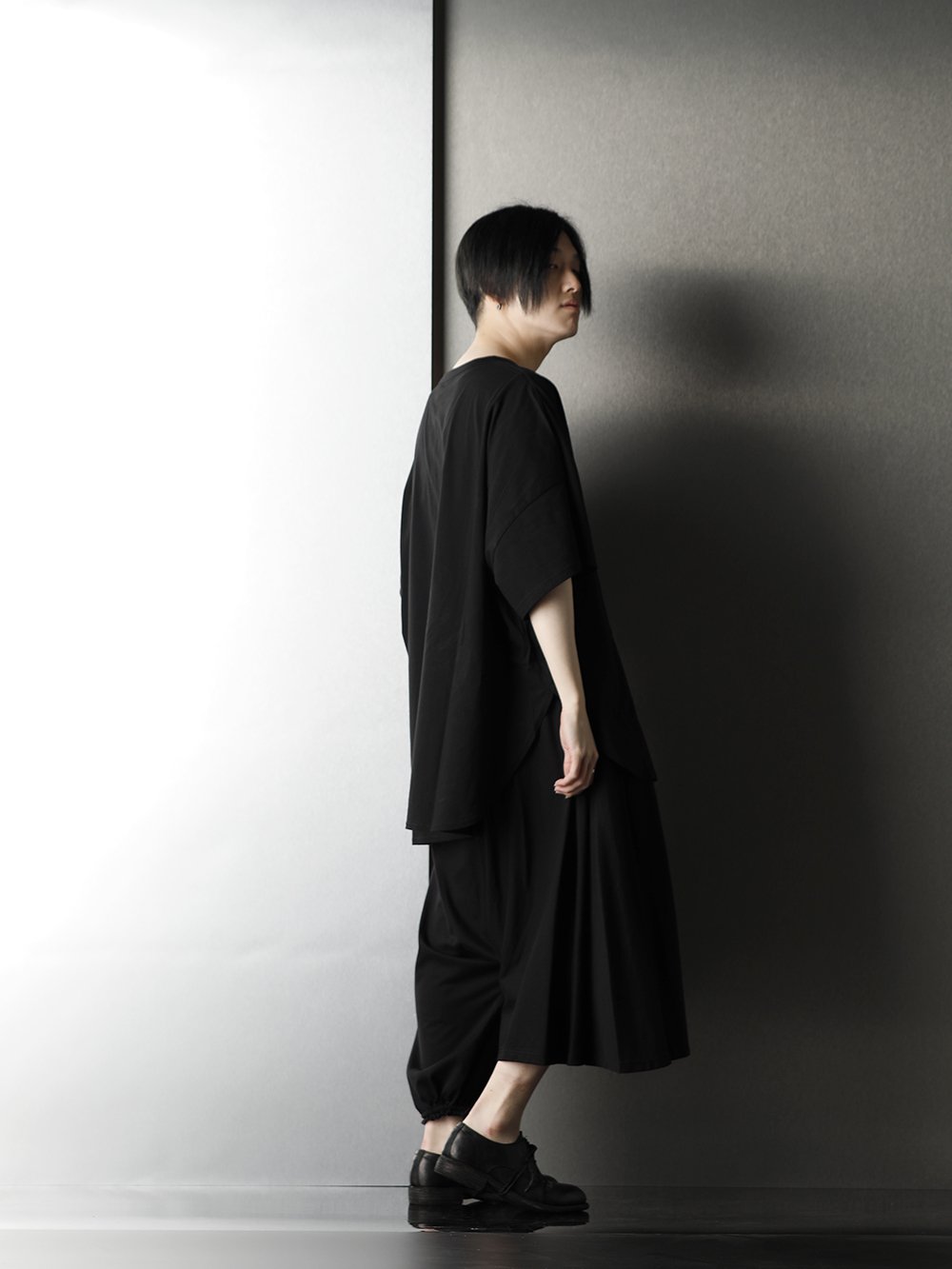 Ground Y x GUIDI All Black on the Yellow coloring Style - 3-002