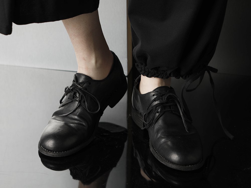 Ground Y x GUIDI All Black on the Yellow coloring Style - 4-008