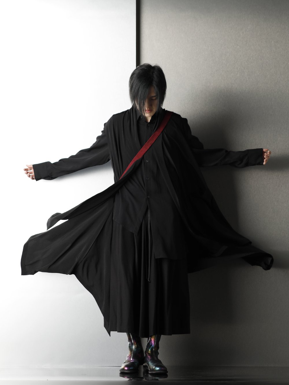 Ground Y x GUIDI Layered draping Style - 1-004