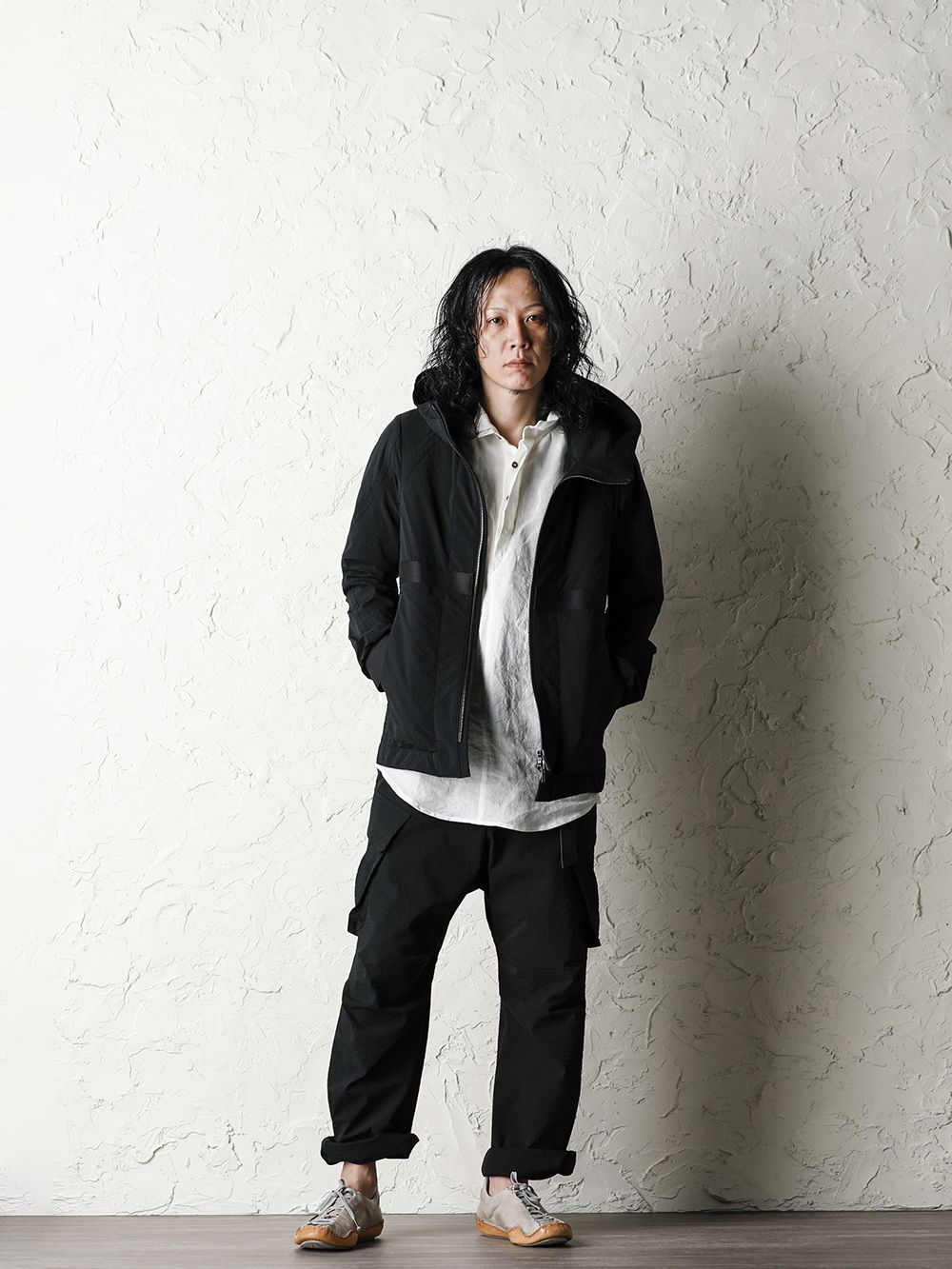 DEVOA 20SS Nylon shrink stretch Natural Mix Style - 1-001