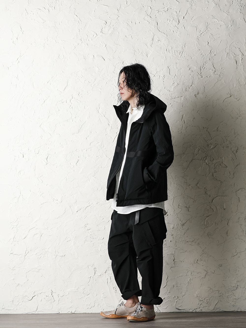 DEVOA 20SS Nylon shrink stretch Natural Mix Style - 1-002