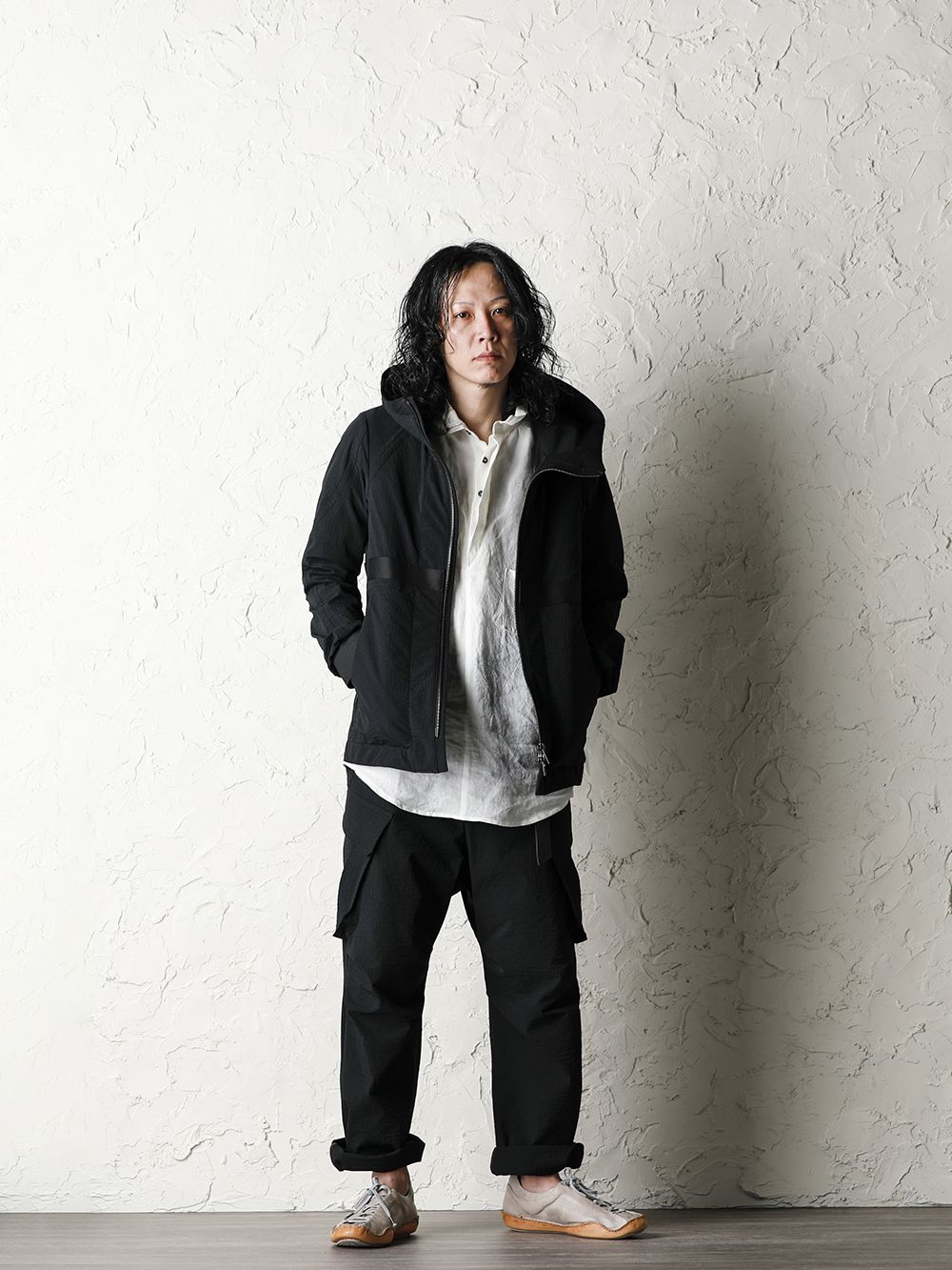 DEVOA 20SS Nylon shrink stretch Natural Mix Style - 4-001