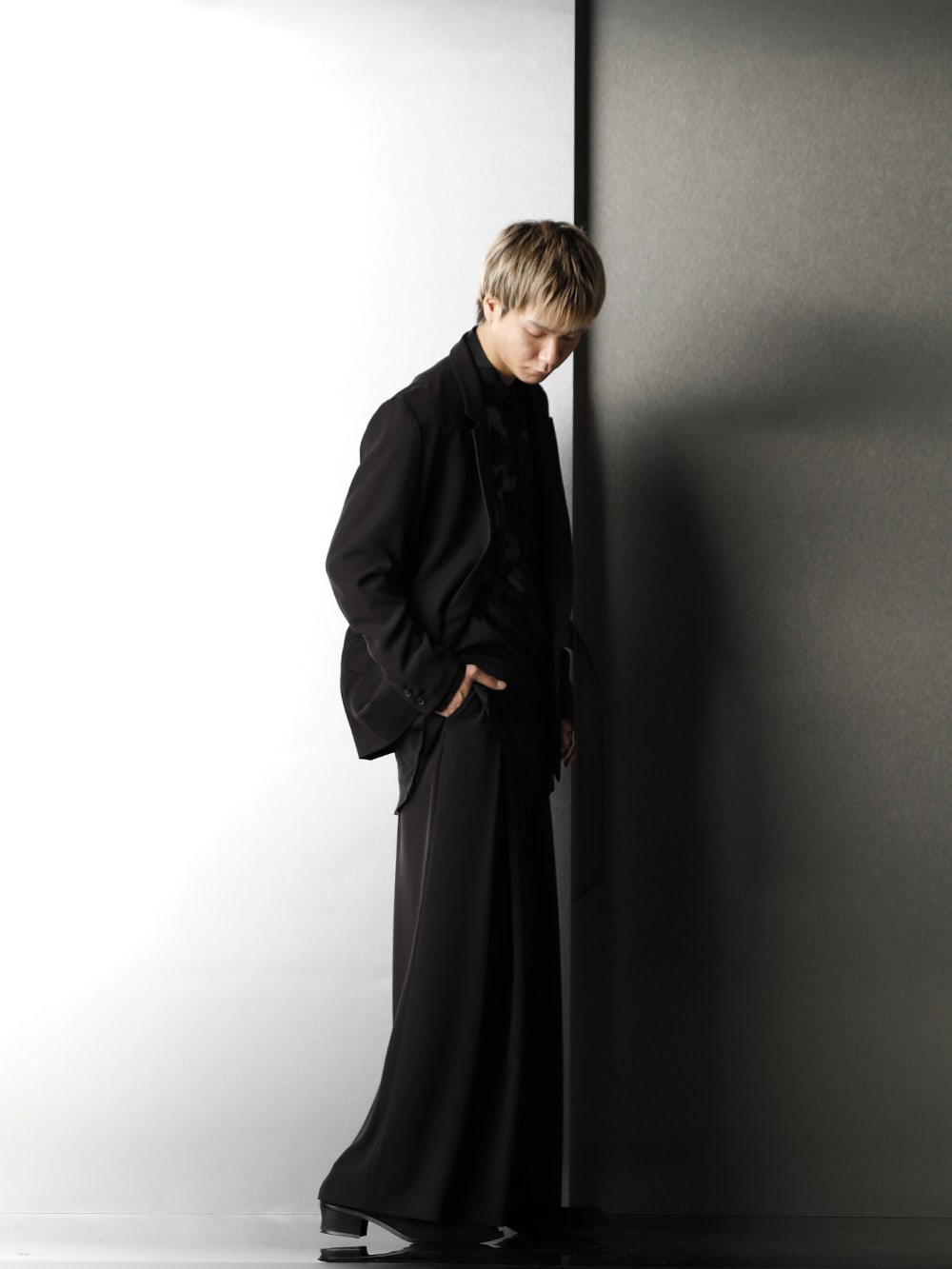 GalaabenD & kiryuyrik 20SS opal Black mix style - 1-002