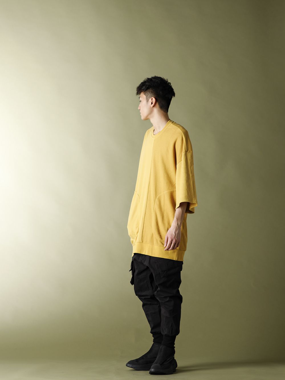 .LOGY Kyoto JULIUS 20SS  Black × Mustard 2collar STYLE!! - 3-002