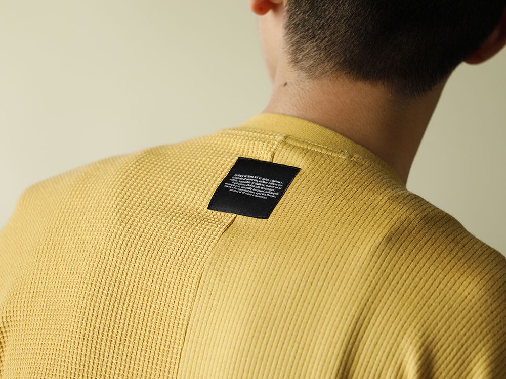 .LOGY Kyoto JULIUS 20SS  Black × Mustard 2collar STYLE!! - 3-005