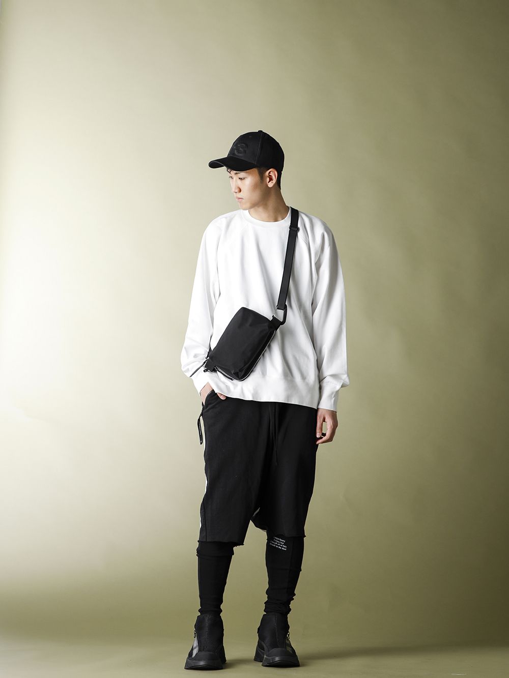 .LOGY Kyoto NILøS 20SS  ”Back PT crotch shorts” Sporty STYLE!! - 1-001