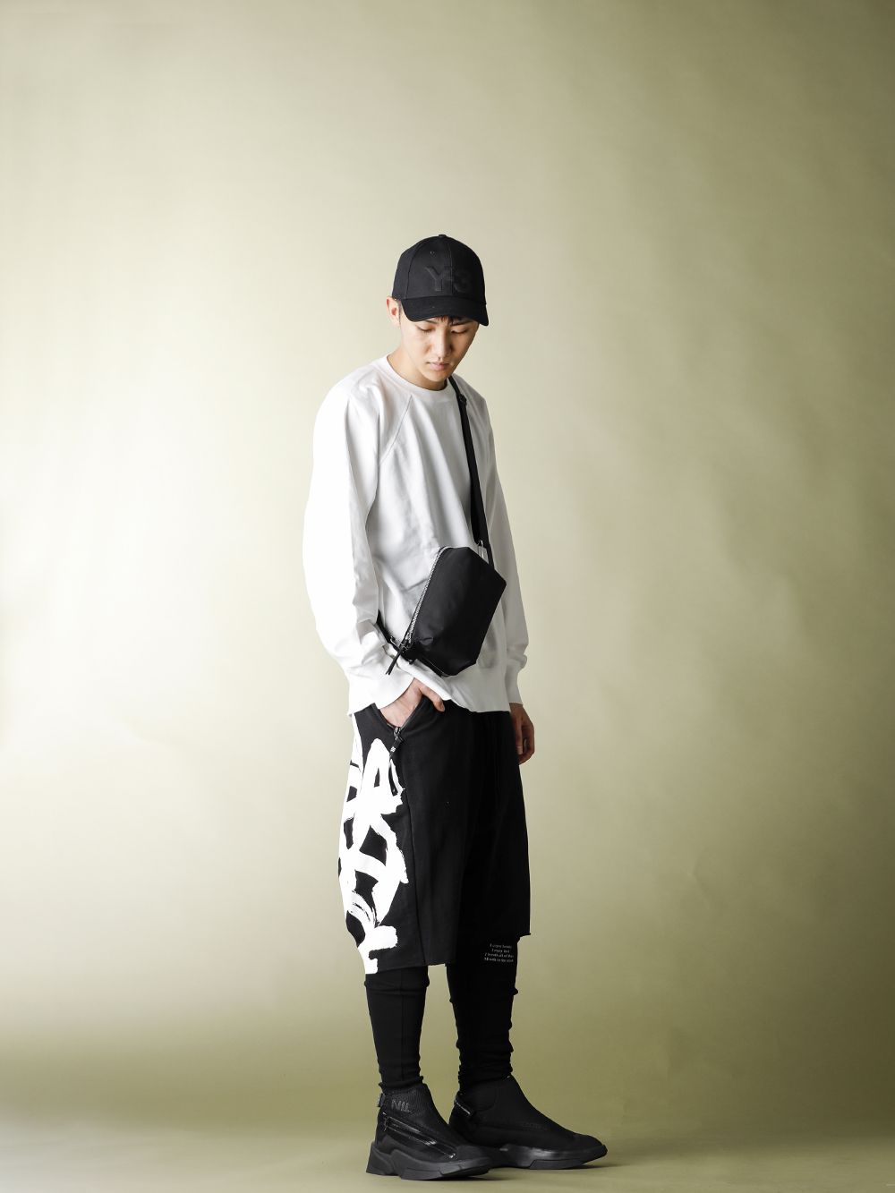.LOGY Kyoto NILøS 20SS  ”Back PT crotch shorts” Sporty STYLE!! - 1-003