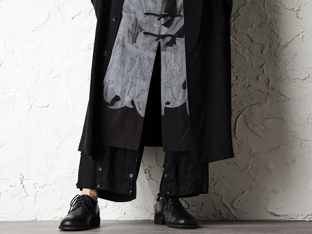 Yohji Yamamoto 20SS YURI ASHURA Print Shirt Style - 3-001