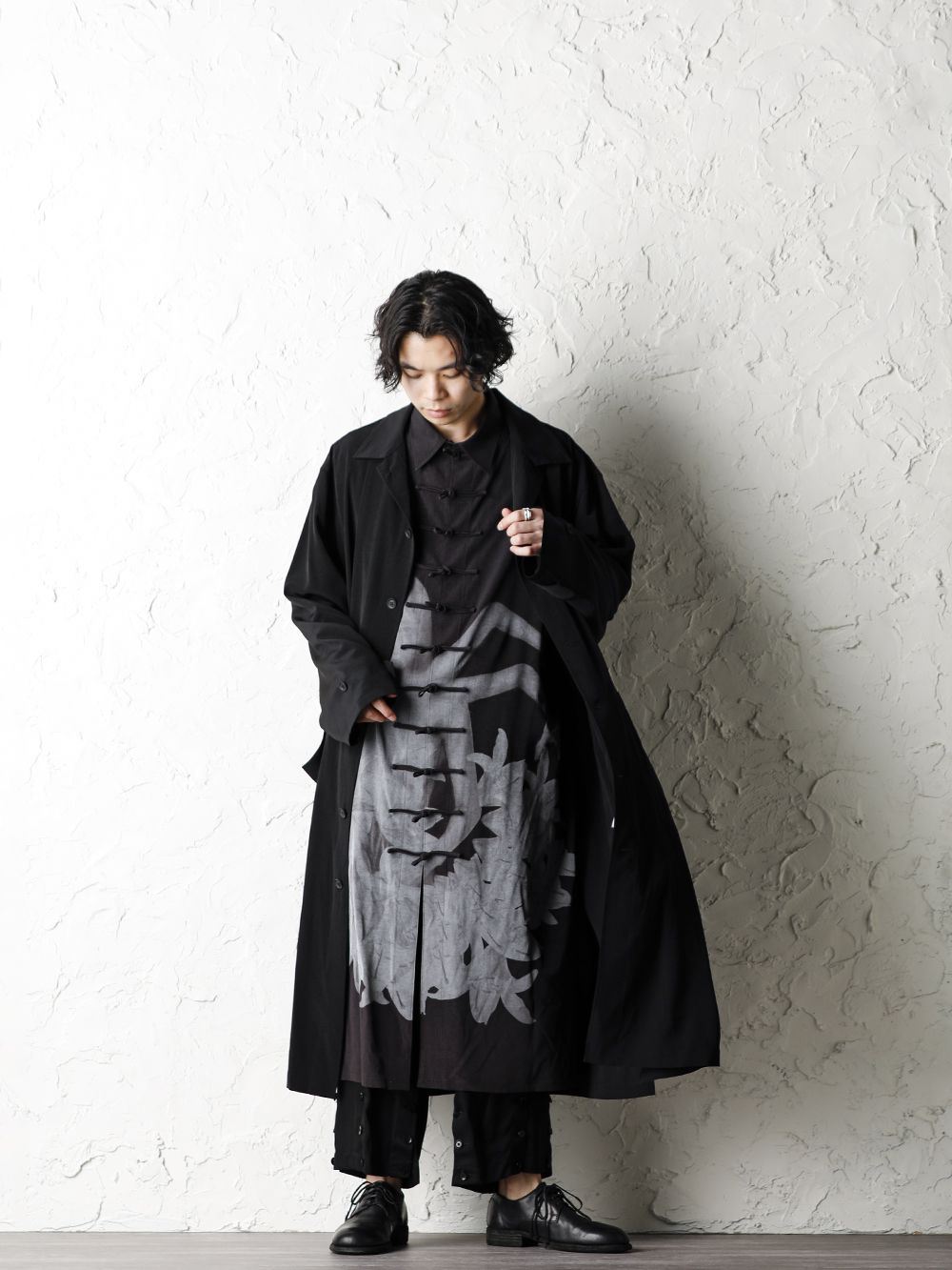 Yohji Yamamoto 20SS YURI ASHURA Print Shirt Style - 4-001