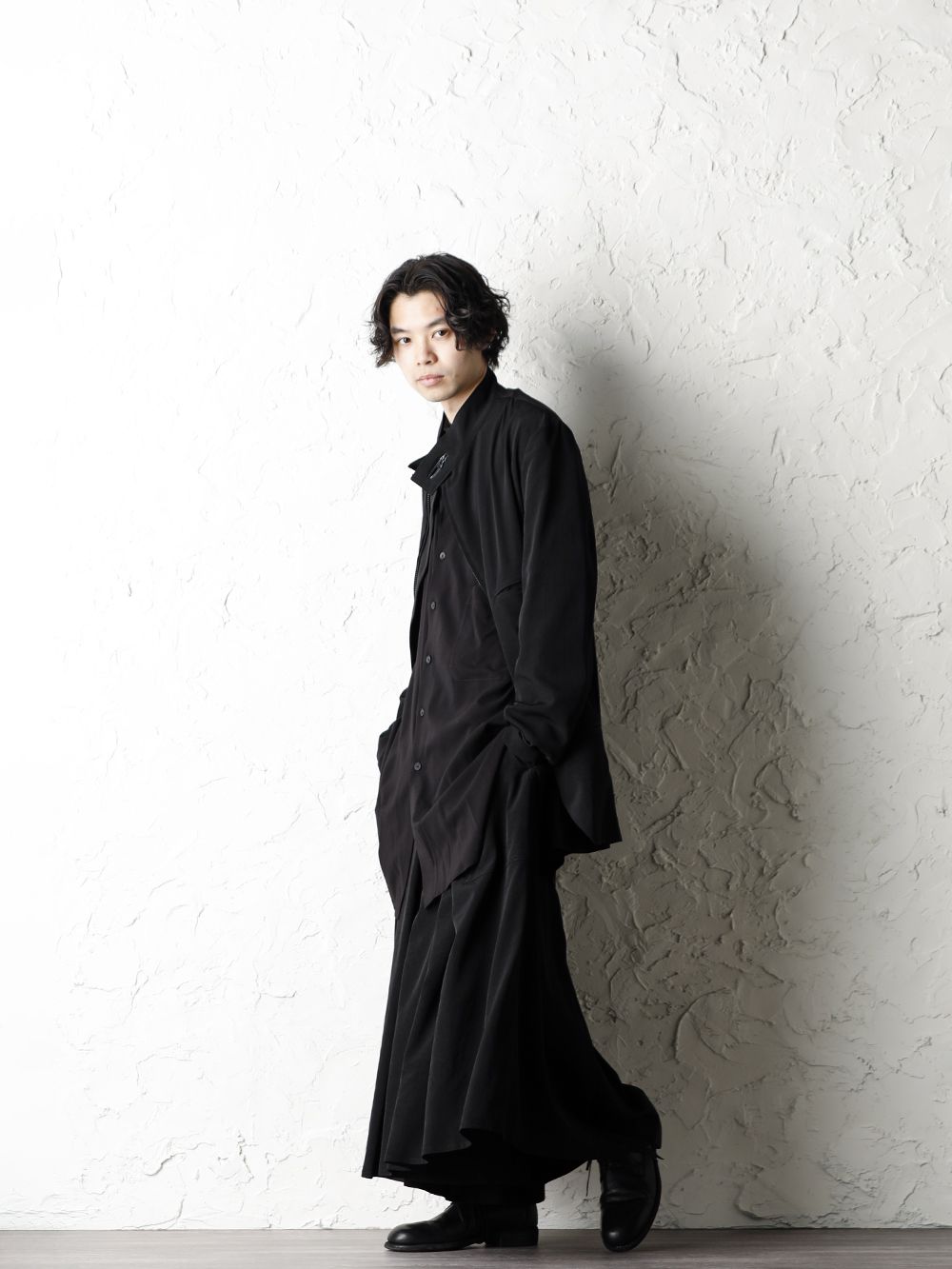 Yohji Yamamoto - ヨウジヤマモト 20ss Tuxedo HAKAMA pants Style