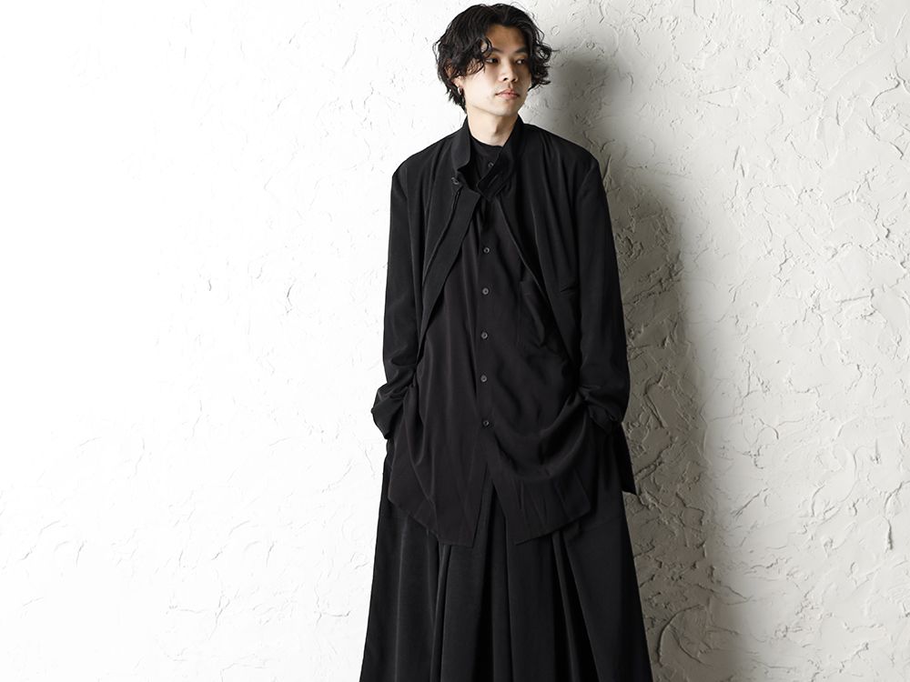 Yohji Yamamoto - ヨウジヤマモト 20ss Tuxedo HAKAMA pants Style