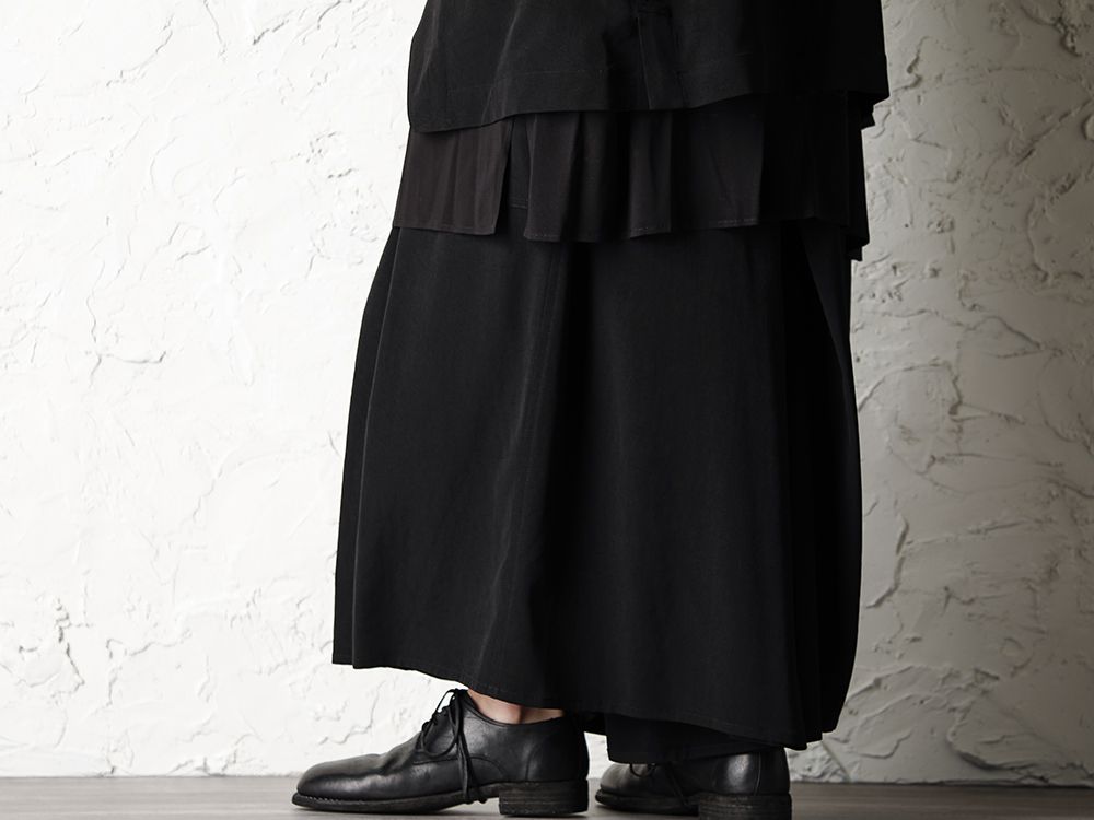 Yohji Yamamoto 20ss Tuxedo HAKAMA pants Style - 3-003