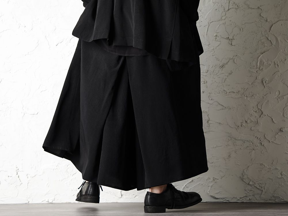 Yohji Yamamoto 20ss Tuxedo HAKAMA pants Style - 3-004