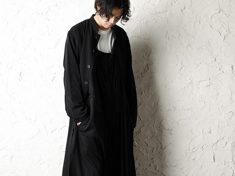 Yohji Yamamoto 20ss Cupro twill Overall Style - 2-003