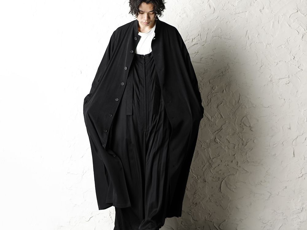 Yohji Yamamoto 20ss Cupro twill Overall Style - 2-006