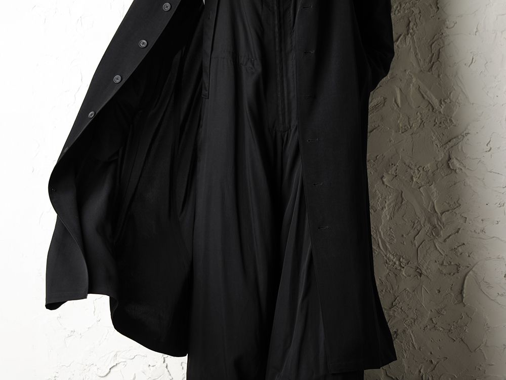 Yohji Yamamoto 20ss Cupro twill Overall Style - 3-005