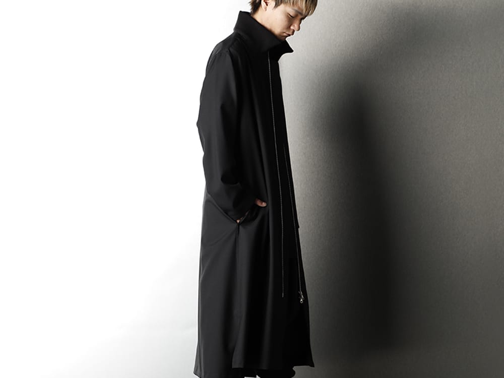 Ground Y Collar rib Long shirt layered Style - 2-002