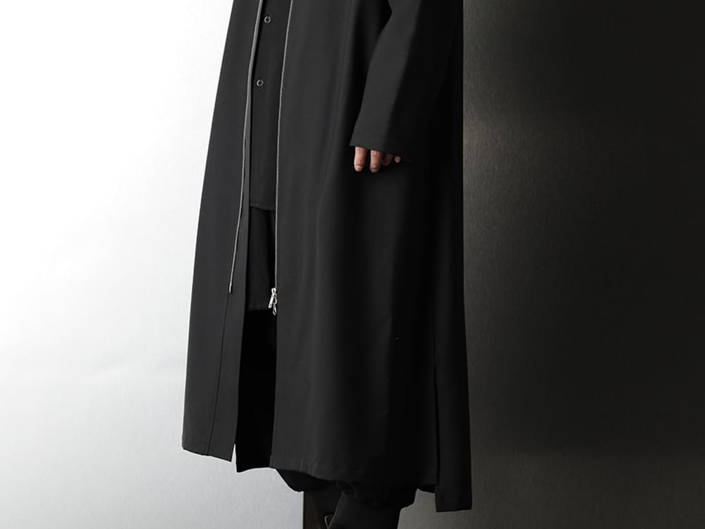 Ground Y Collar rib Long shirt layered Style - 2-005