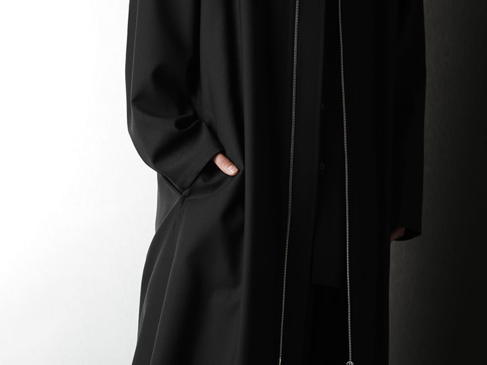 Ground Y Collar rib Long shirt layered Style - 2-007