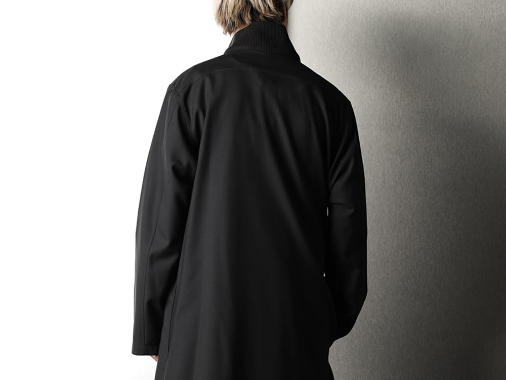 Ground Y Collar rib Long shirt layered Style - 2-008