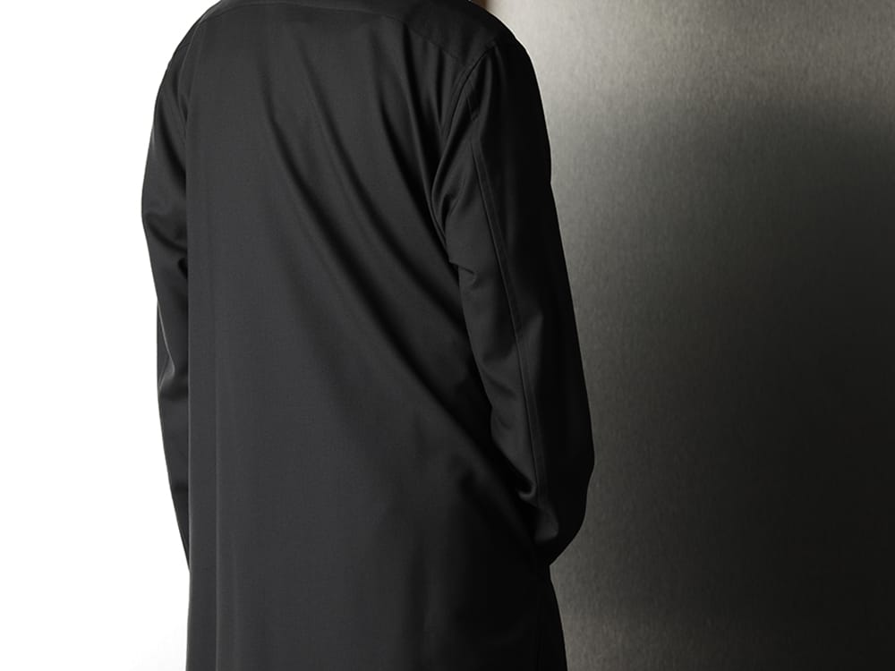 Ground Y Collar rib Long shirt layered Style - 2-009