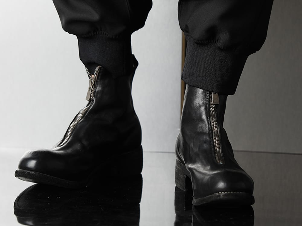 Ground Y Collar rib Long shirt layered Style - 4-004