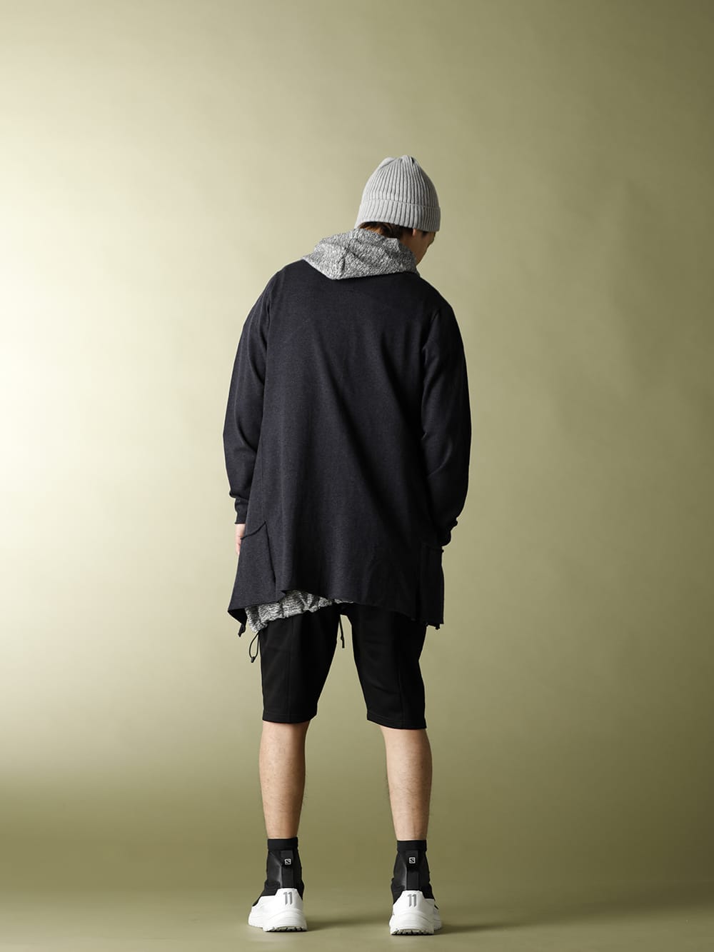 .LOGY kyoto 20SS RIPVANWINKLE【 DROP VEST HOODIE 】STYLING - 1-004