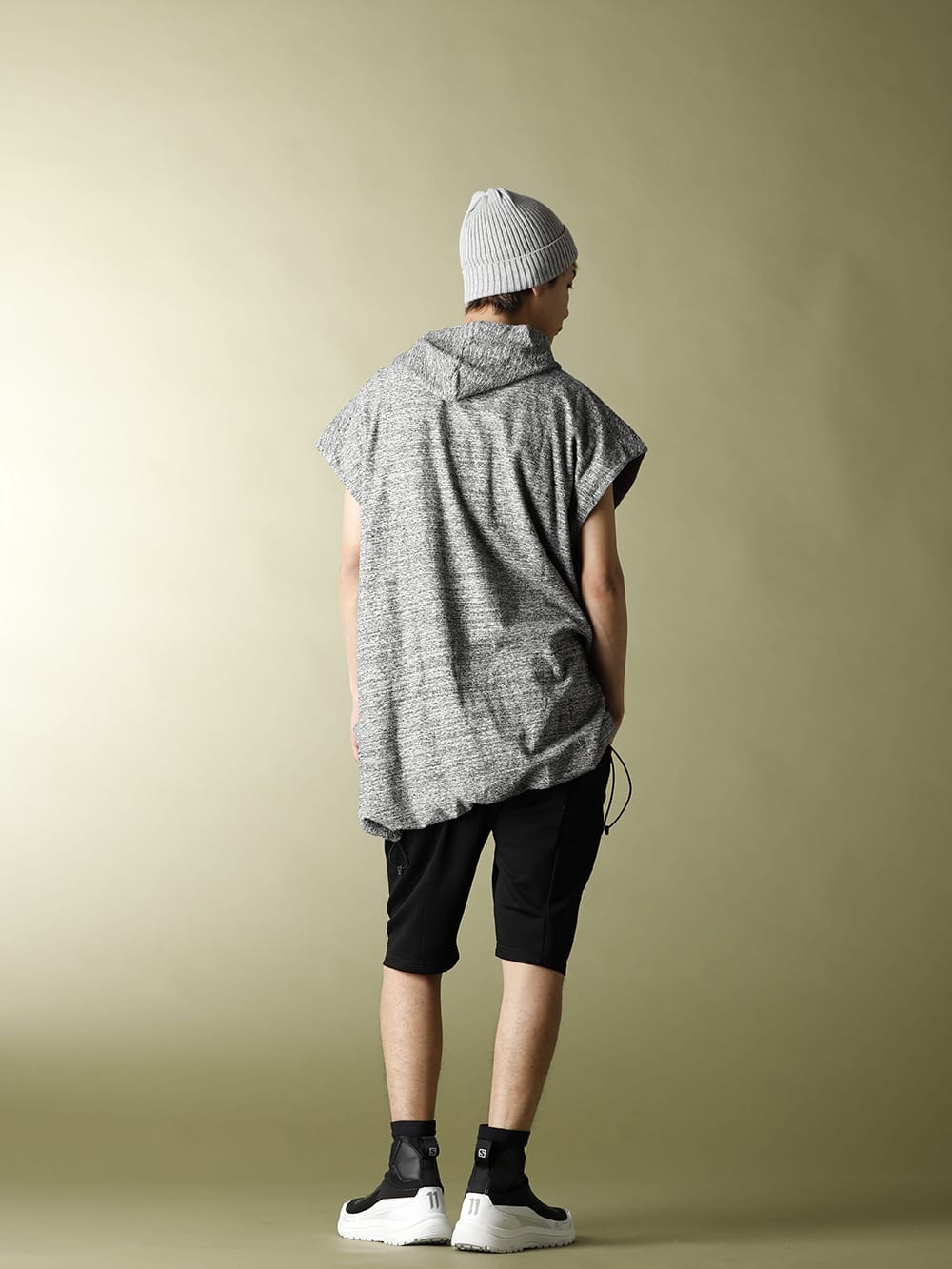 .LOGY kyoto 20SS RIPVANWINKLE【 DROP VEST HOODIE 】STYLING - 3-003