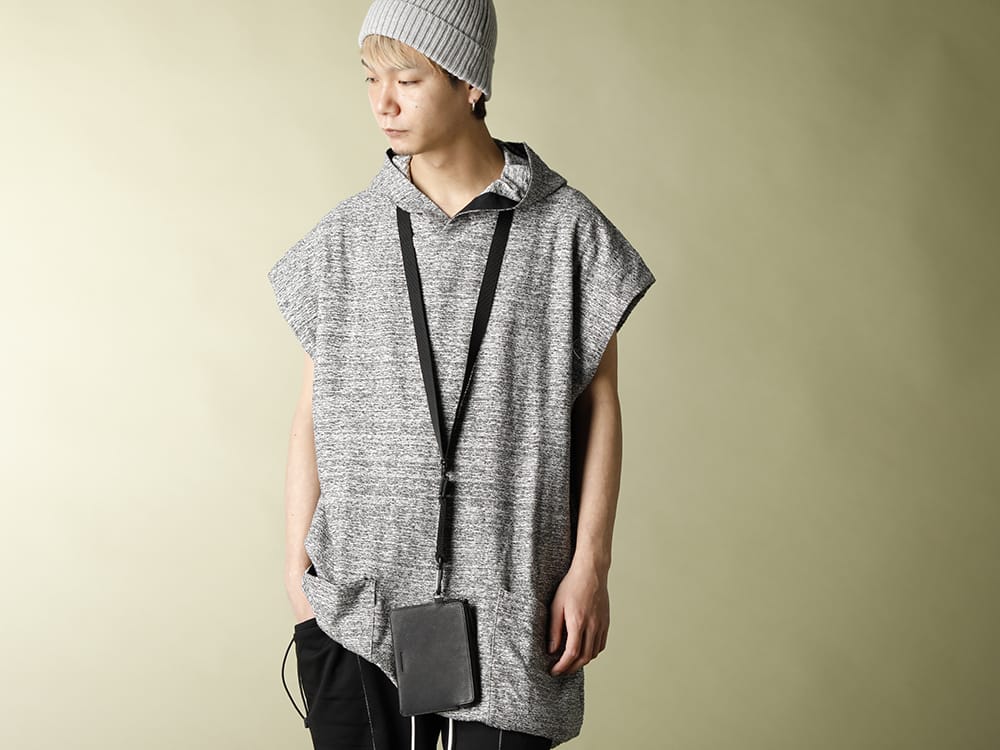 .LOGY kyoto 20SS RIPVANWINKLE【 DROP VEST HOODIE 】STYLING - 3-005