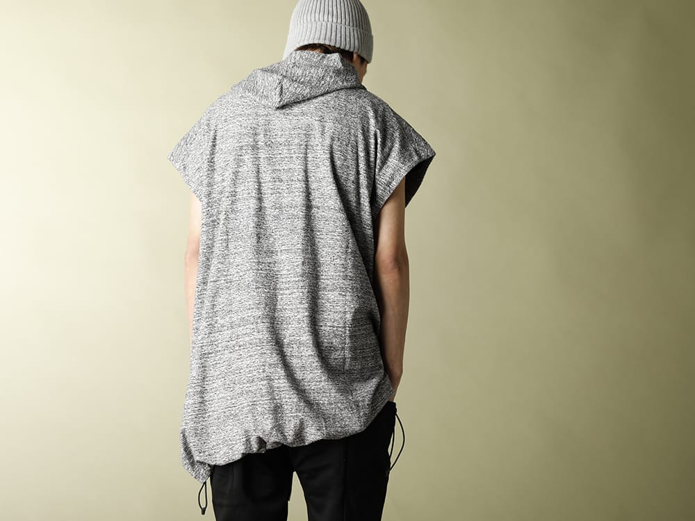 .LOGY kyoto 20SS RIPVANWINKLE【 DROP VEST HOODIE 】STYLING - 3-007
