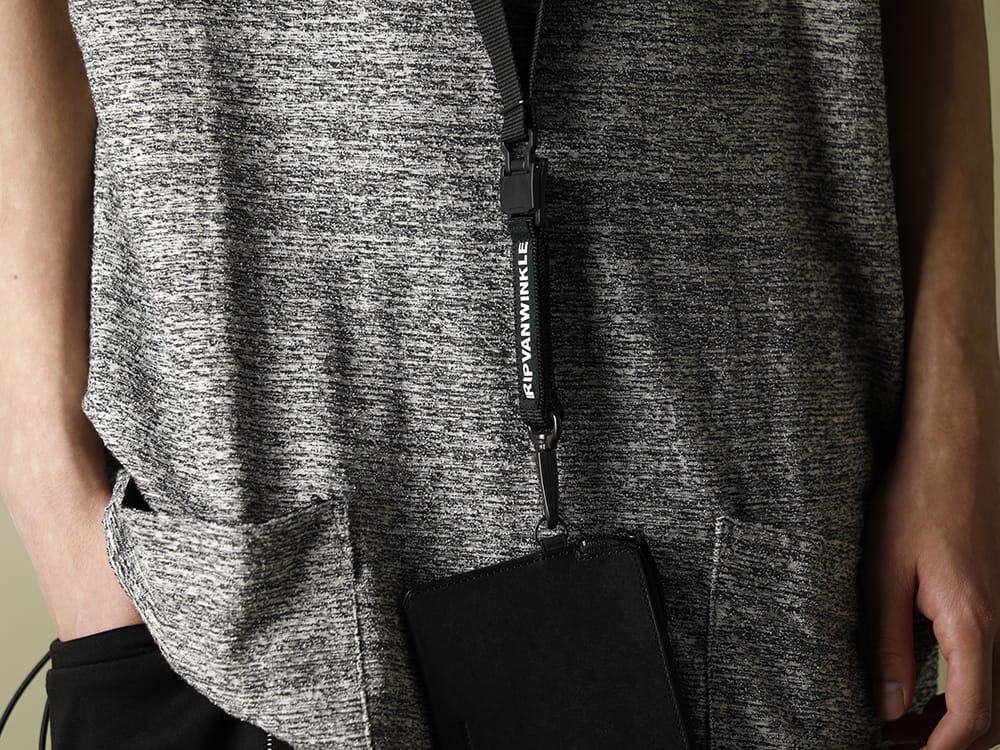 .LOGY kyoto 20SS RIPVANWINKLE【 DROP VEST HOODIE 】STYLING - 3-013