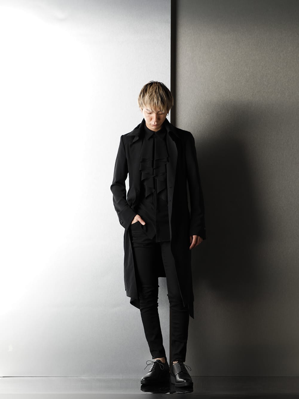 kiryuyrik x GalaabenD Black Slim Styling  - 1-001