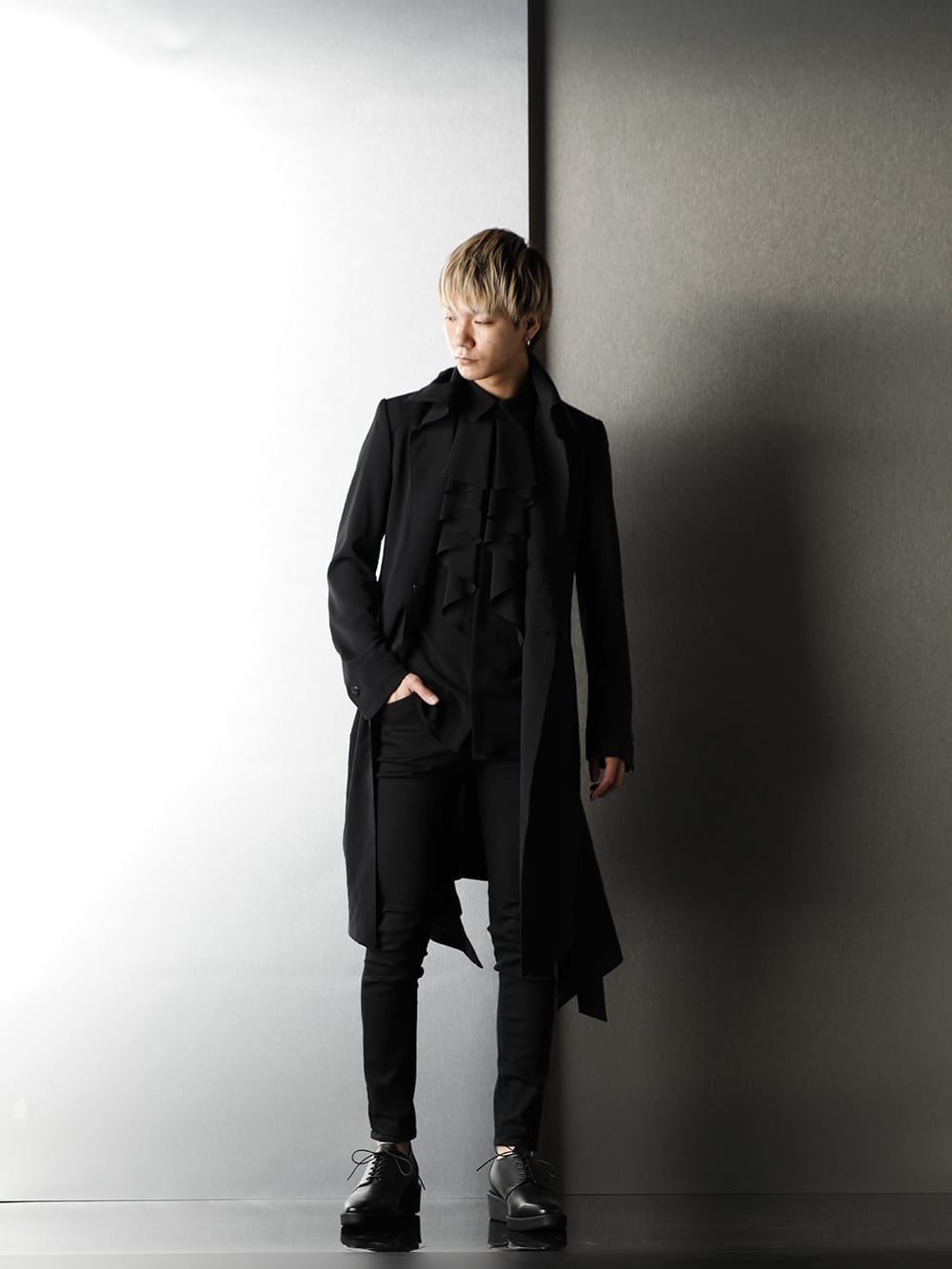 kiryuyrik x GalaabenD Black Slim Styling  - 1-004
