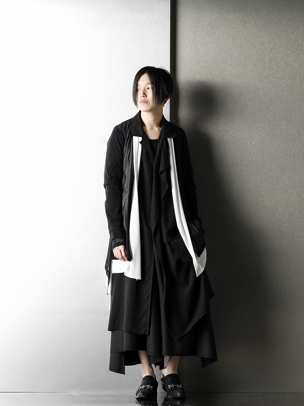 Ground Y & kiryuyrik & NUDE:MM monotone mix style - 1-001