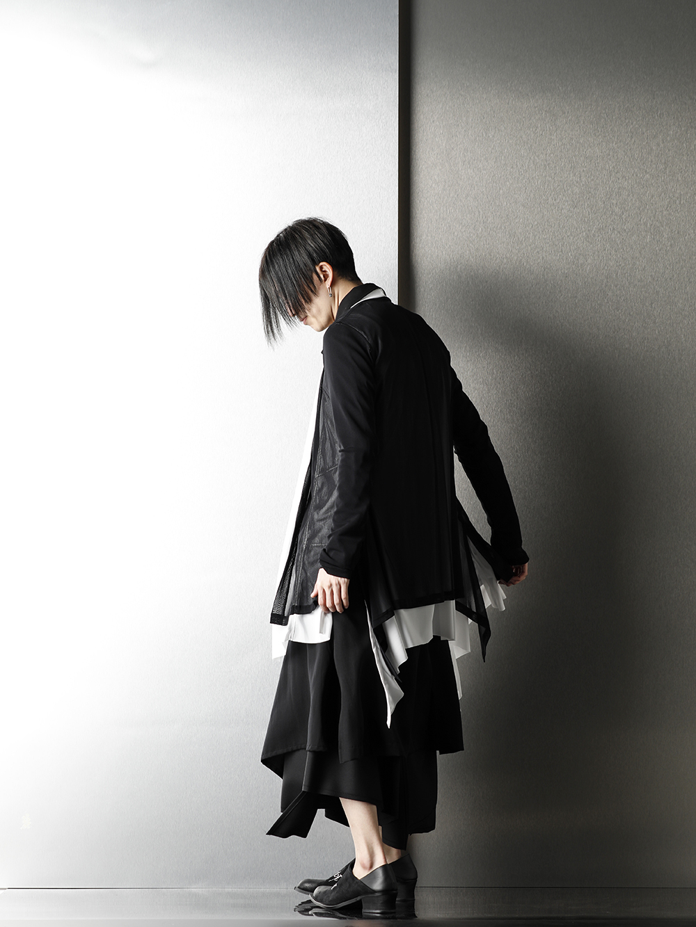 Ground Y & kiryuyrik & NUDE:MM monotone mix style - 1-003