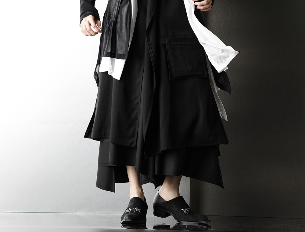 Ground Y & kiryuyrik & NUDE:MM monotone mix style - 4-001