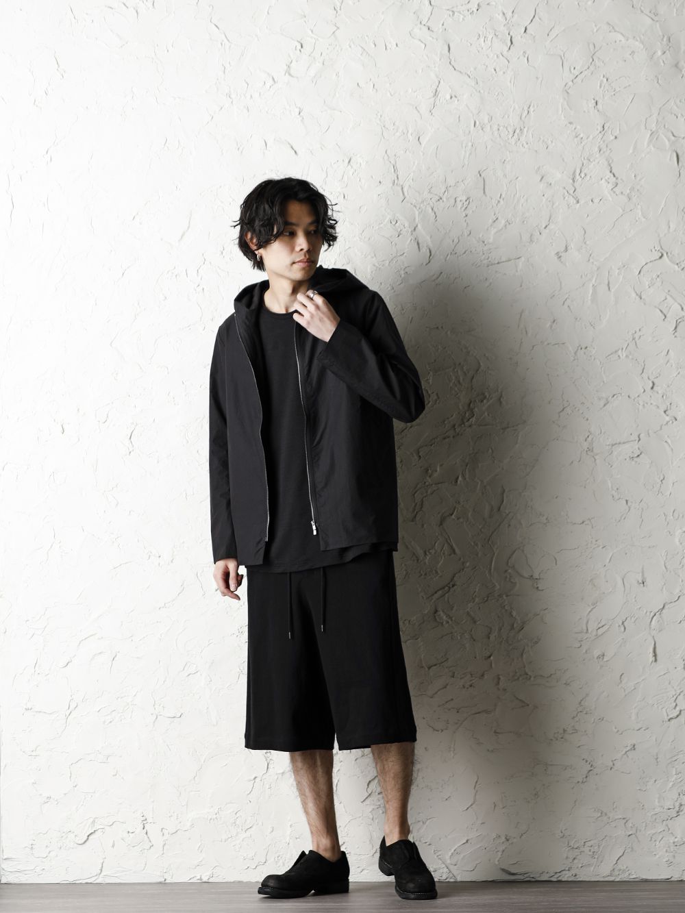 山内 20SS Hybrid cotton Zip parka Style - 4-001