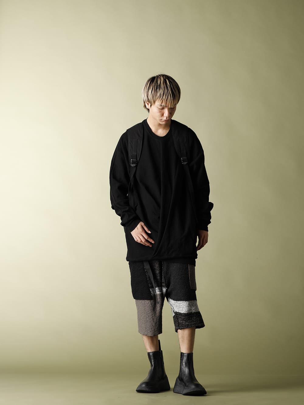 .LOGY Kyoto The Viridi-anne 20SS  ”Knit shorts” Ethnic STYLE!! - 1-001