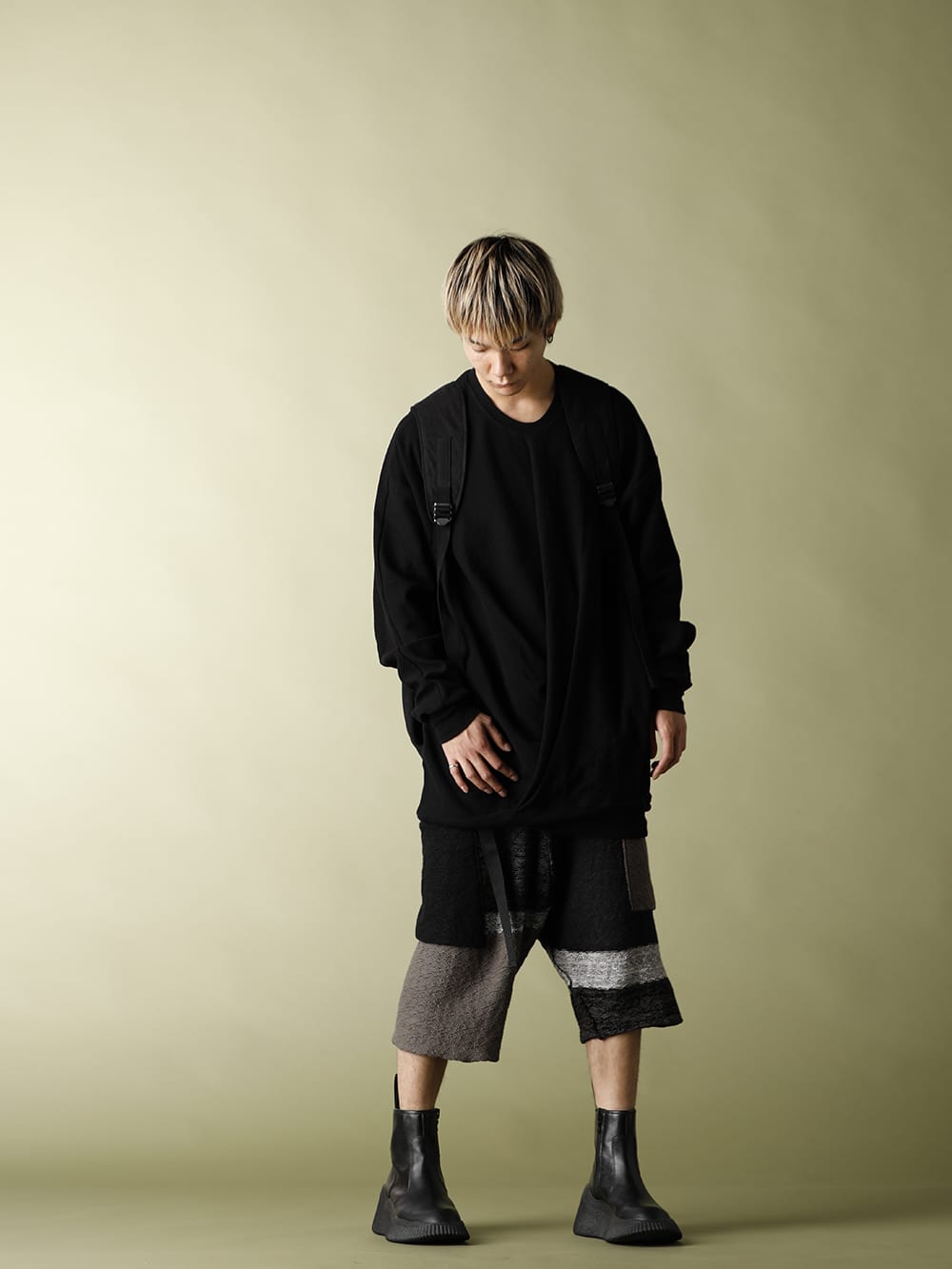 .LOGY Kyoto The Viridi-anne 20SS  ”Knit shorts” Ethnic STYLE!! - 1-004