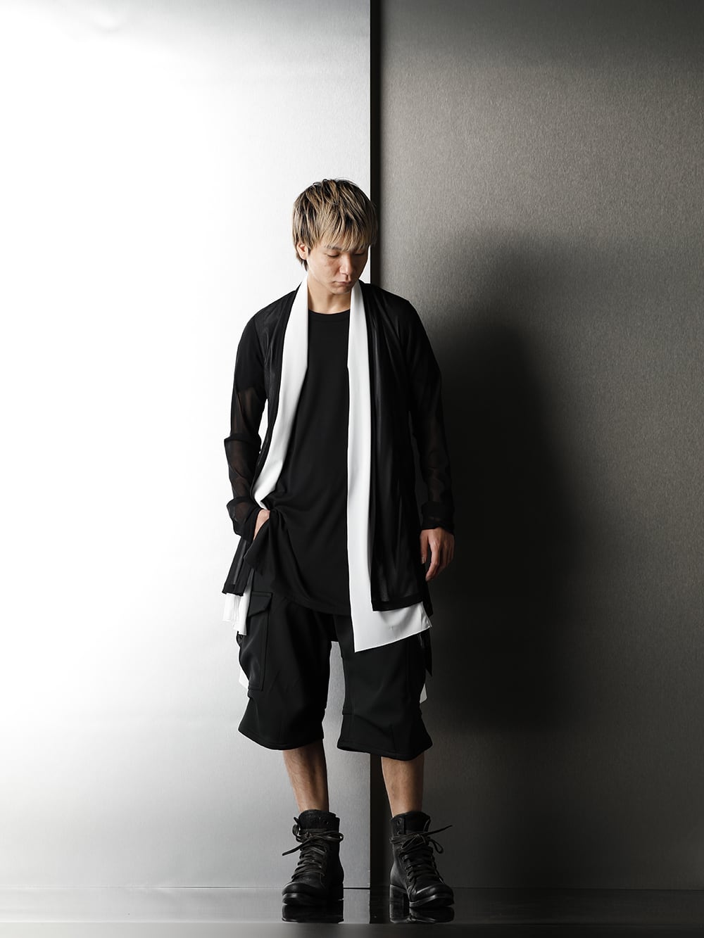 kiryuyrik 202SS Layered Flare Cardigane Styling - 1-001