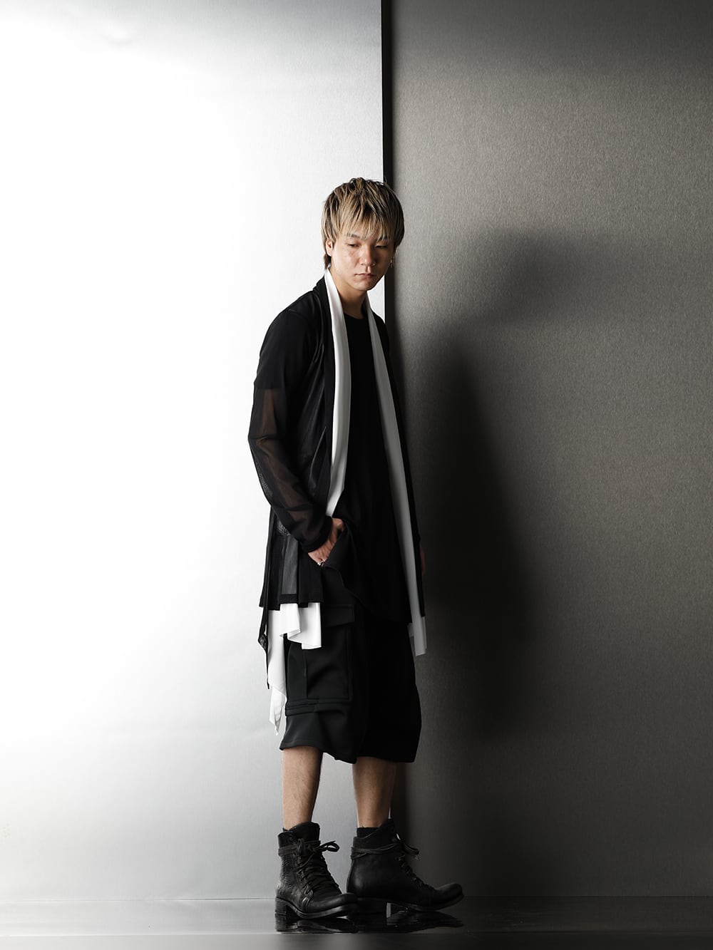 kiryuyrik 202SS Layered Flare Cardigane Styling - 1-002