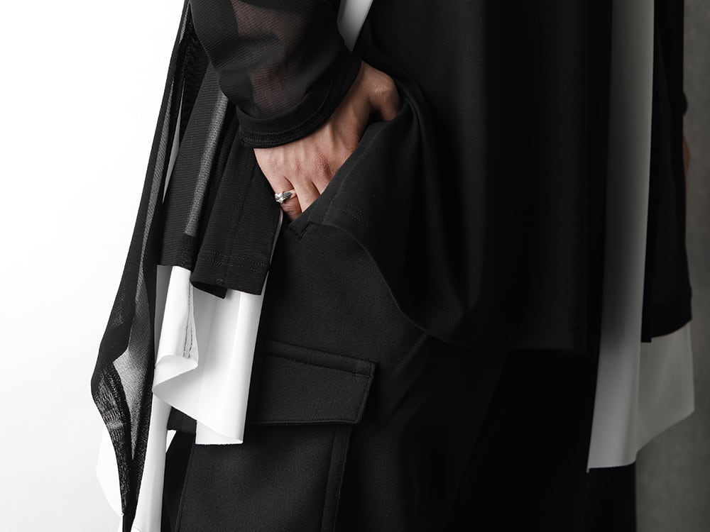 kiryuyrik 202SS Layered Flare Cardigane Styling - 3-004