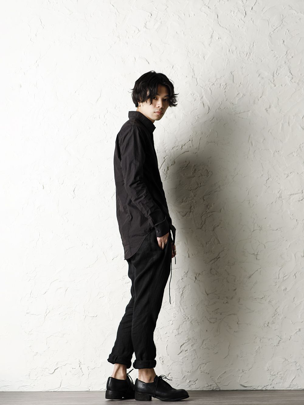 D.HYGEN 20SS Light Typewriter Buckling Shirt Style - 1-002