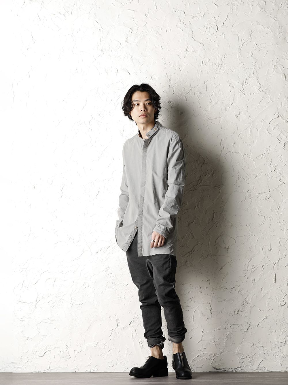 Boris Bidjan Saberi 20SS Simple Shirt Style - 1-001