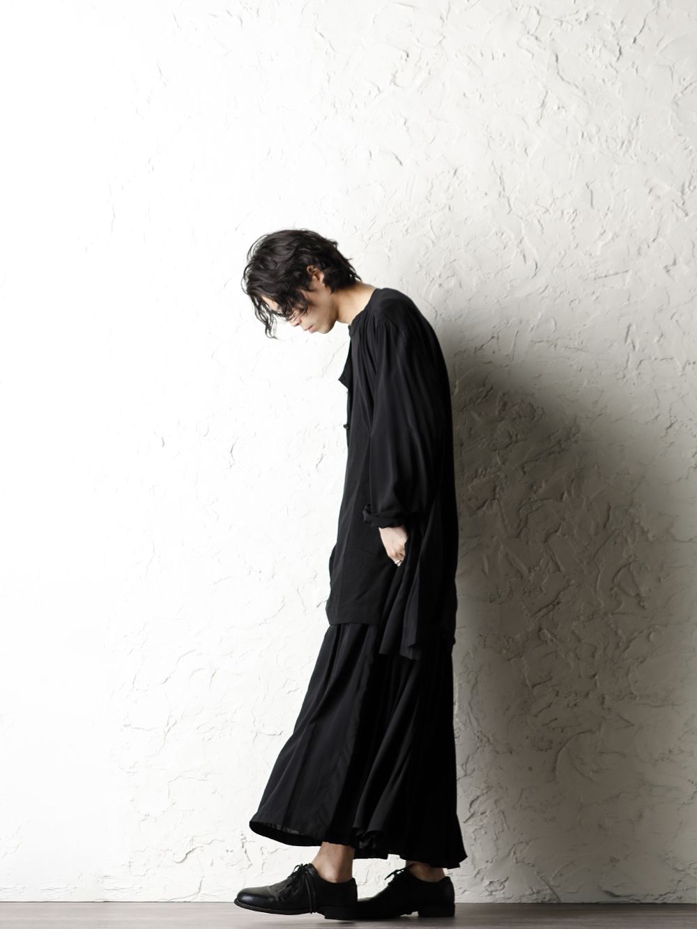 Yohji Yamamoto - ヨウジヤマモト 20SS All black style for early