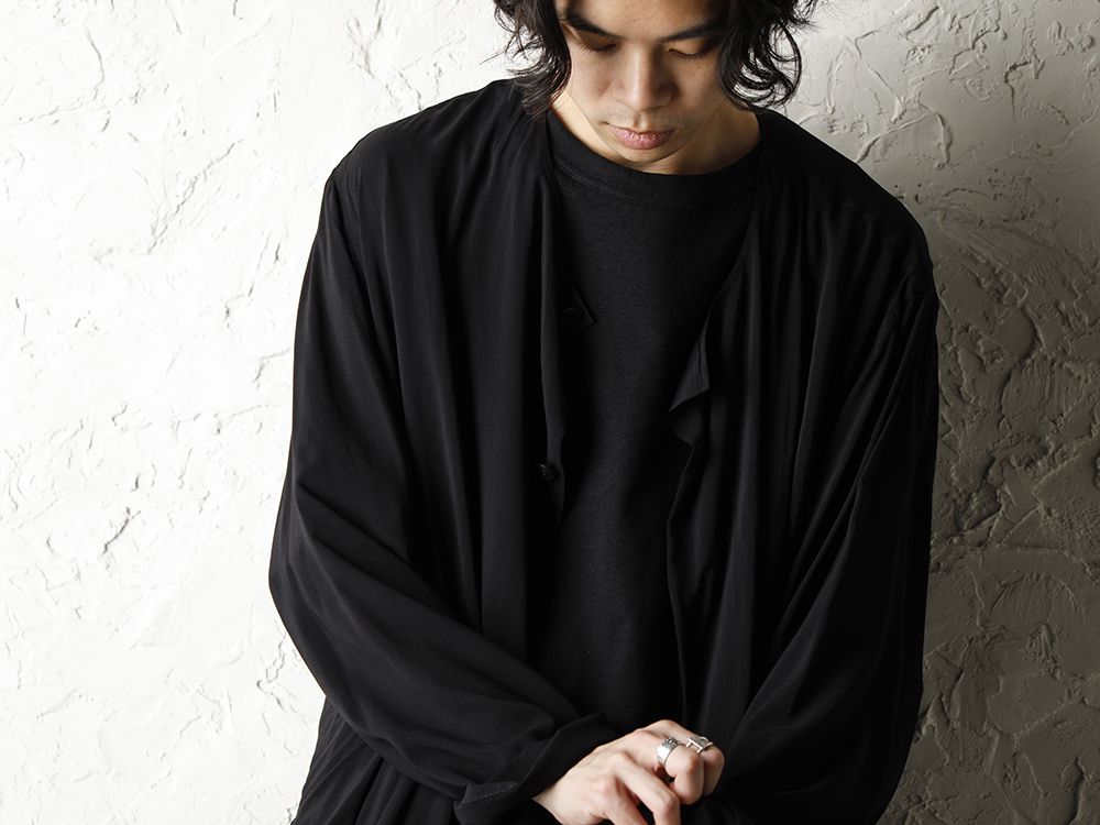 Yohji Yamamoto 20SS All black style for early summer. - 2-002
