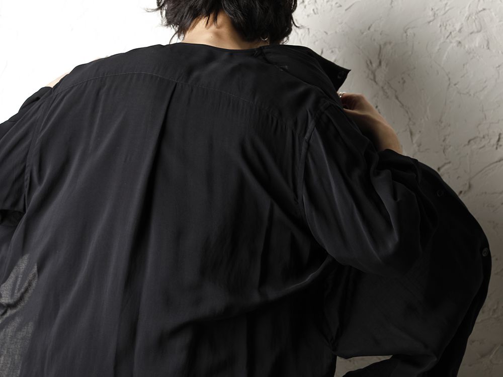 Yohji Yamamoto 20SS All black style for early summer. - 2-004