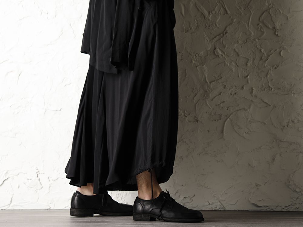 Yohji Yamamoto - ヨウジヤマモト 20SS All black style for early