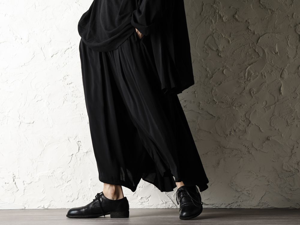 Yohji Yamamoto - ヨウジヤマモト 20SS All black style for early